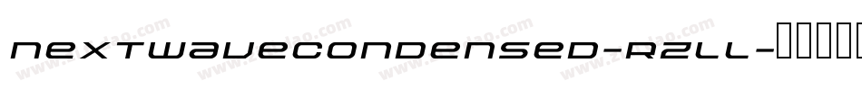 NextwaveCondensed-rZLL字体转换