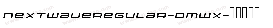 NextwaveRegular-dmWx字体转换
