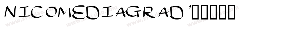 nicomediagrad字体转换