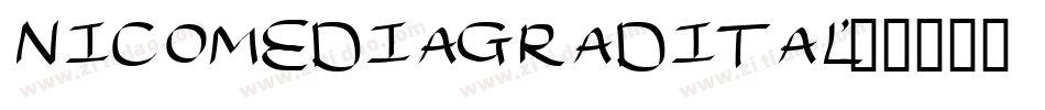 nicomediagradital字体转换