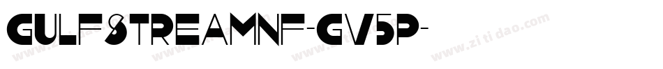 GulfstreamNf-Gv5P字体转换