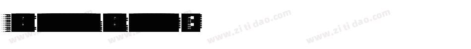 InkConservationAndReductionOfUseStrategicFont-Y8ny字体转换