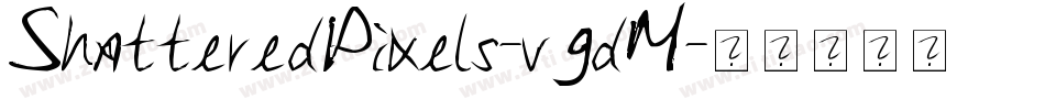 ShatteredPixels-vgdM字体转换