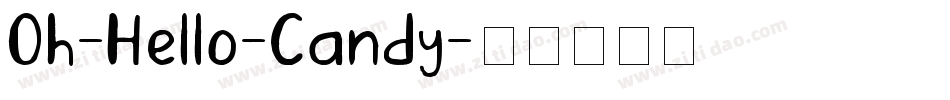 Oh-Hello-Candy字体转换
