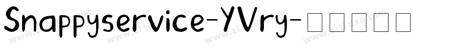 Snappyservice-YVry字体转换
