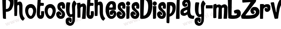 PhotosynthesisDisplay-mLZrv字体转换