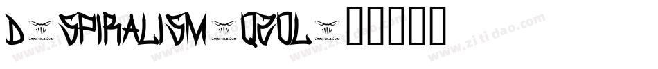 D3Spiralism-qZOl字体转换