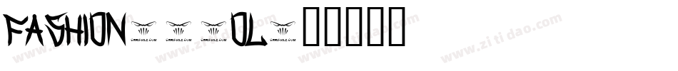 Fashion-33OL字体转换