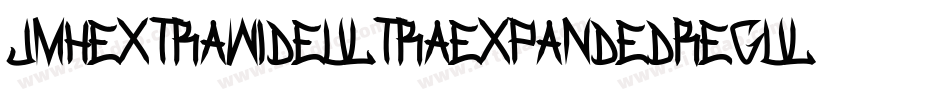 JmhextrawideUltraexpandedregul-10OL字体转换