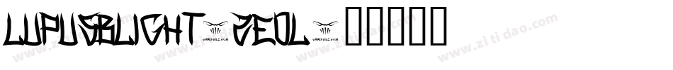 LupusBlight-ZEOl字体转换