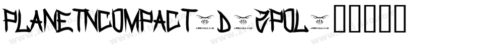 PlanetNCompact3D-zPOl字体转换