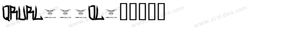 Qrurl-78Ol字体转换