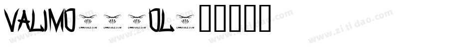 Valimo-21Ol字体转换