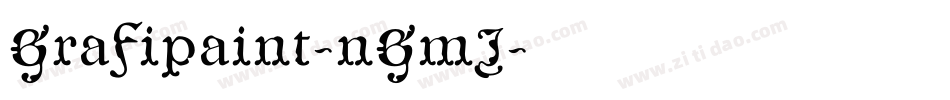 Grafipaint-nGmJ字体转换