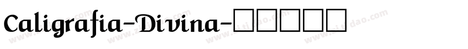 Caligrafia-Divina字体转换
