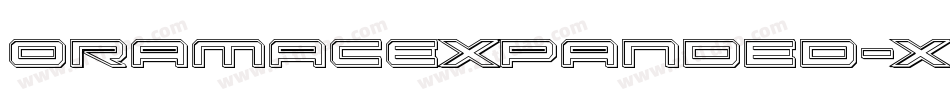 OramacExpanded-xmqO字体转换