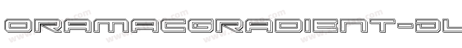 OramacGradient-Dly3字体转换