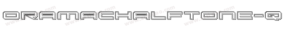 OramacHalftone-qrqq字体转换