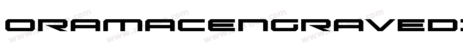 OramacEngravedItalic-342M字体转换