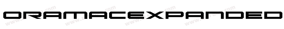 OramacExpandedItalic-pYLD字体转换