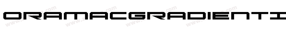 OramacGradientItalic-AVWg字体转换