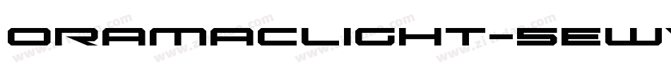 OramacLight-5ewv字体转换