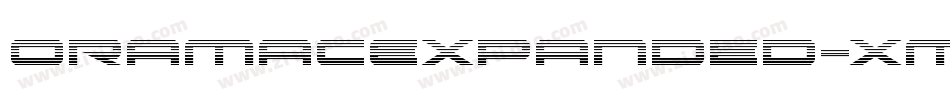OramacExpanded-xmqO字体转换