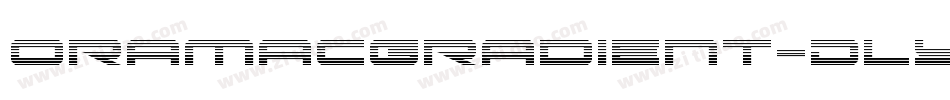 OramacGradient-Dly3字体转换