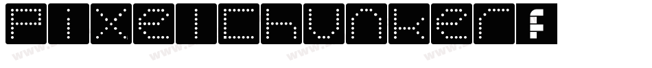PixelChunker-8OrB字体转换