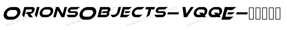 OrionsObjects-vqqE字体转换