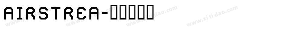 AIRSTREA字体转换