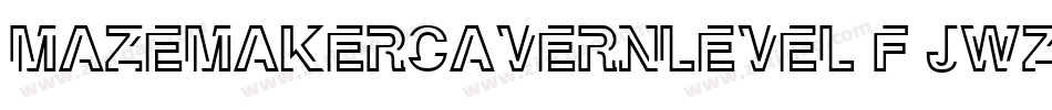 MazeMakerCavernLevel1F-jWZM字体转换
