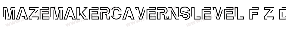 MazeMakerCavernsLevel2F-z0dD字体转换