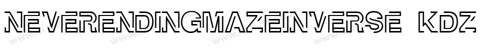 NeverEndingMazeInverse-1KDZ字体转换