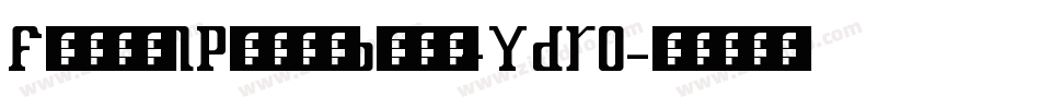 FrankNPlankBold-YDRO字体转换