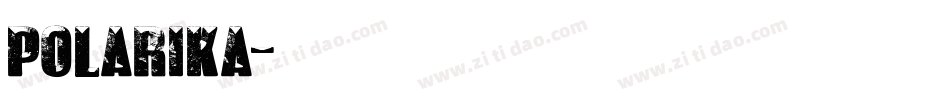 Polarika字体转换