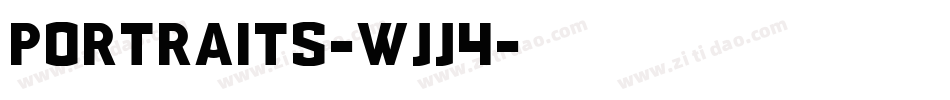 Portraits-Wjj4字体转换