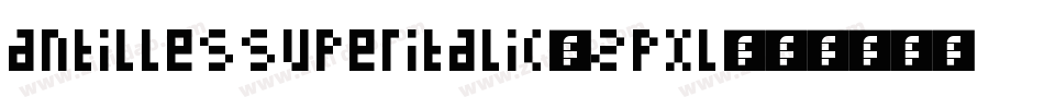 AntillesSuperItalic-zPxL字体转换