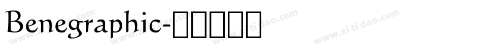 Benegraphic字体转换