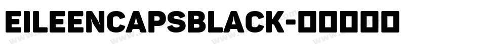 EileenCapsBlack字体转换