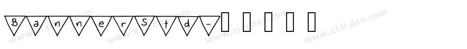 BannerStd字体转换