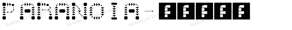 Paranoia字体转换