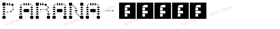 parana字体转换