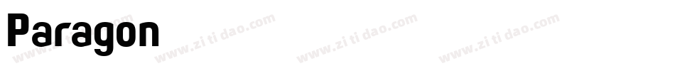 Paragon字体转换