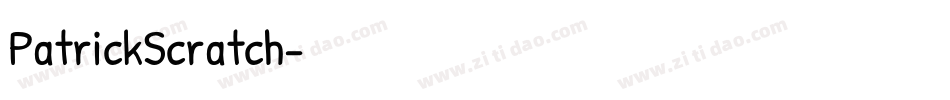PatrickScratch字体转换