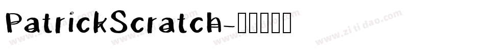 PatrickScratch字体转换