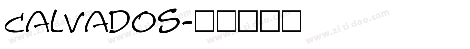 Calvados字体转换