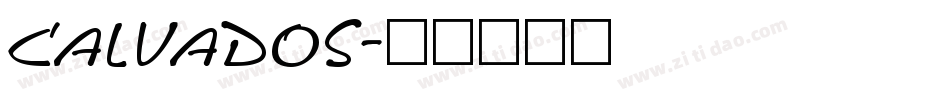 Calvados字体转换