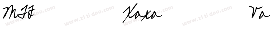 MTF-Xoxo-Vo-1字体转换