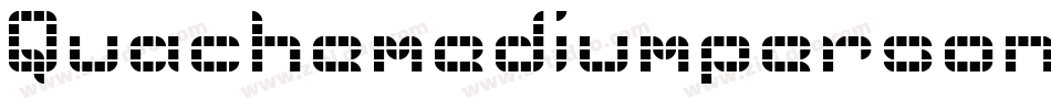 Quachemediumpersonal-axPeR字体转换